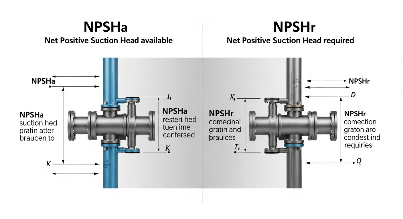 Phân tích NPSH cho máy bơm hóa học: Sự khác biệt giữa NPSHA và NPSHR