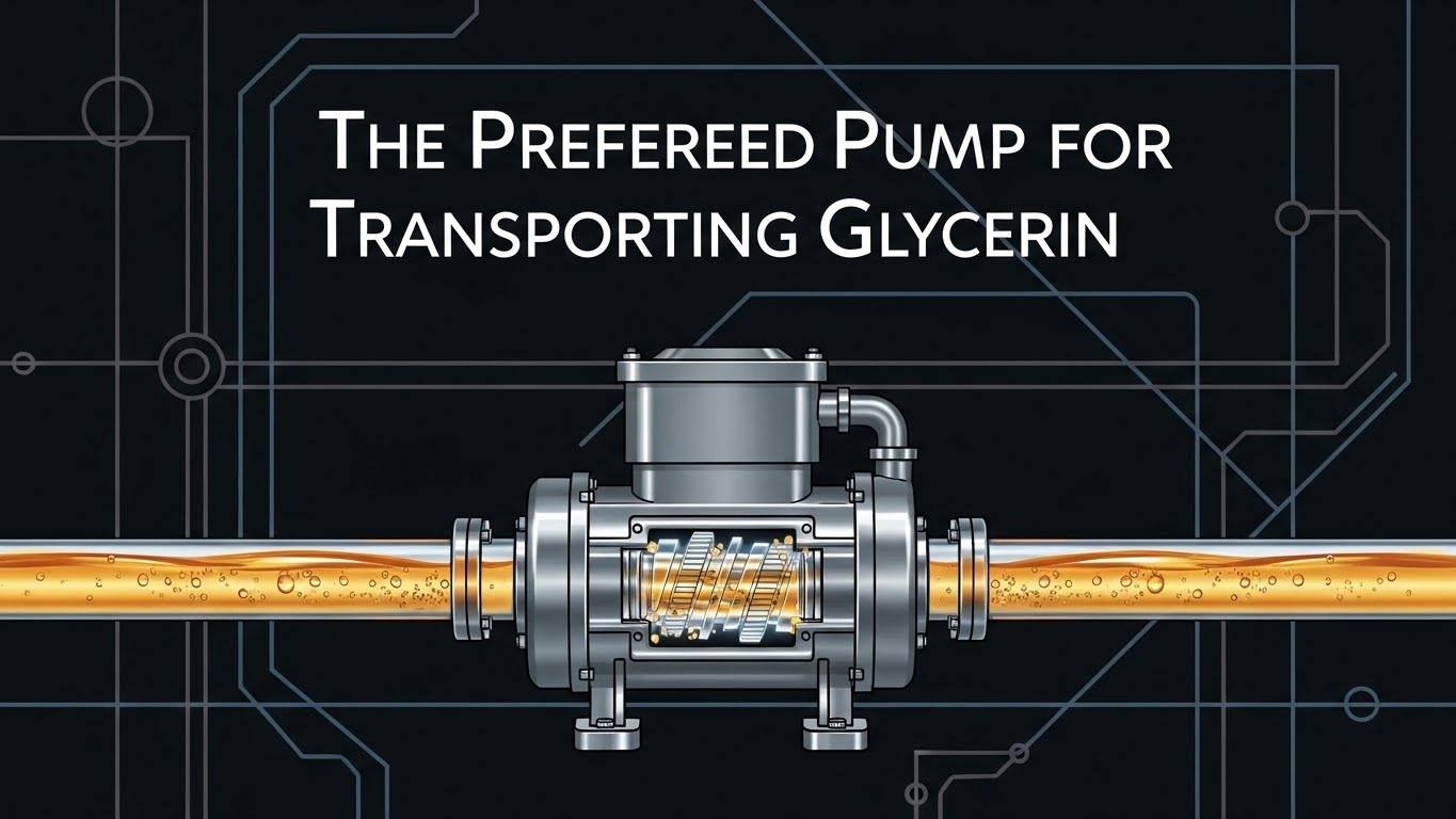 Máy bơm ưu tiên để vận chuyển Glycerin