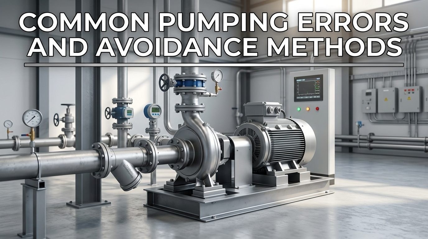 Các lỗi bơm thường gặp và phương pháp phòng tránh