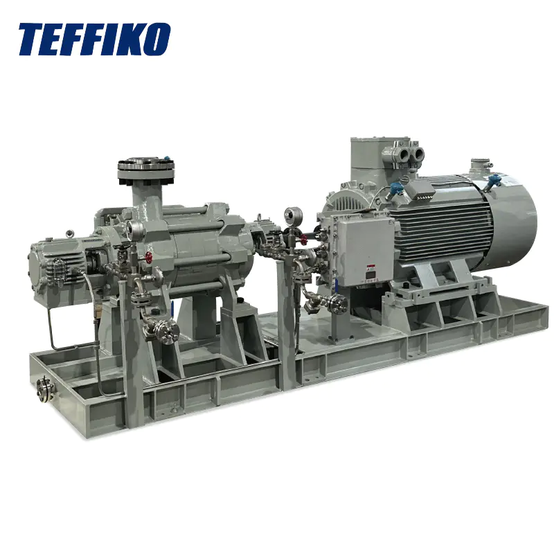 API giữa máy bơm ly tâm đa tầng mang ổ trục