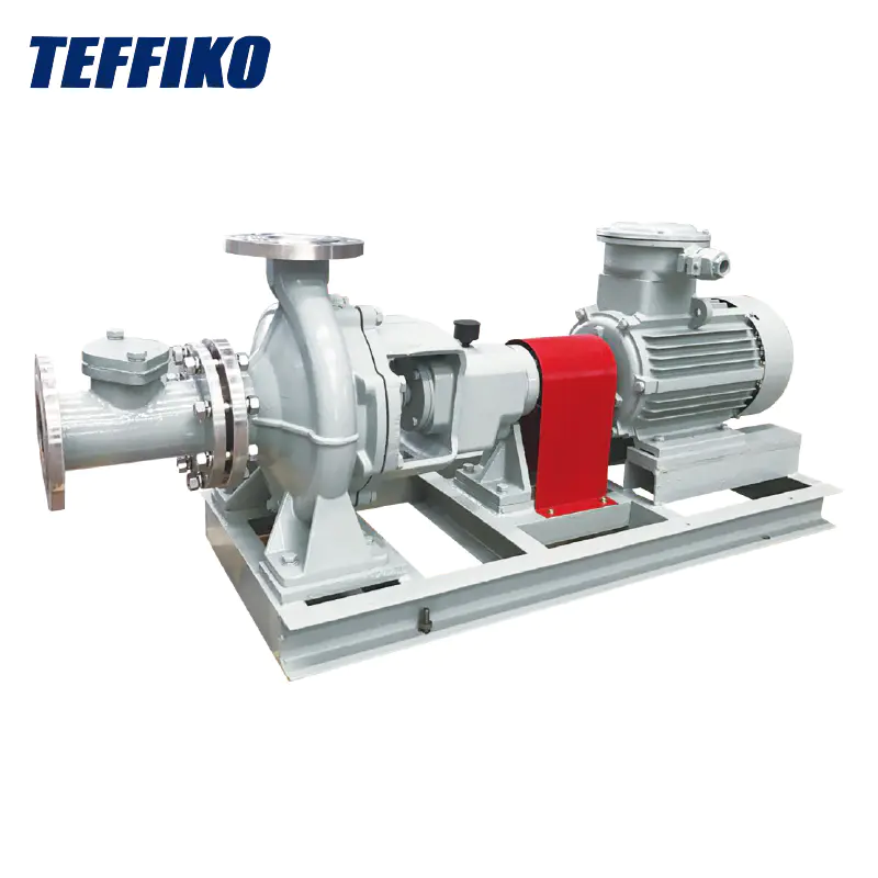 API OH1 Bơm ly tâm ngang để không bị tắc nghẽn bùn